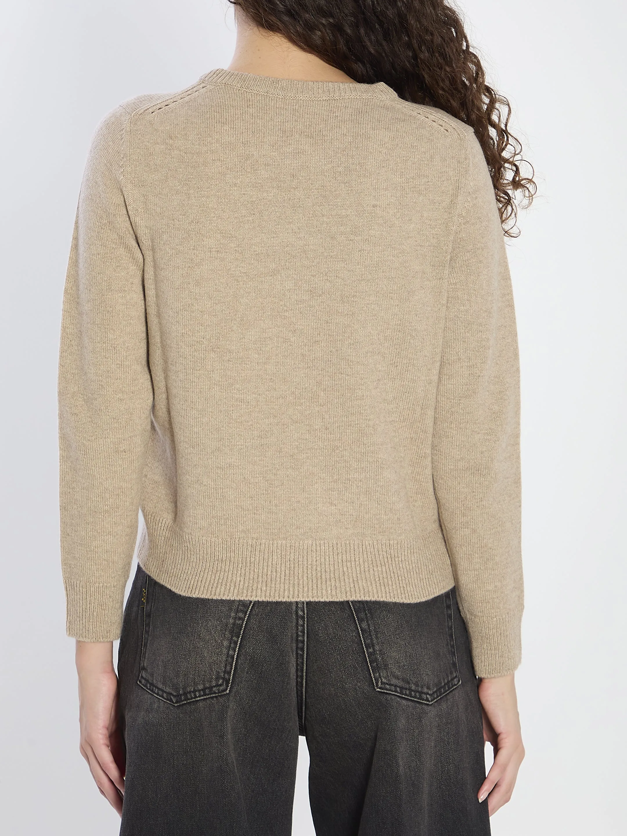 CREW NECK SWEATER IN CASHMERE sold by Lord & Taylor product image thumbnail 4