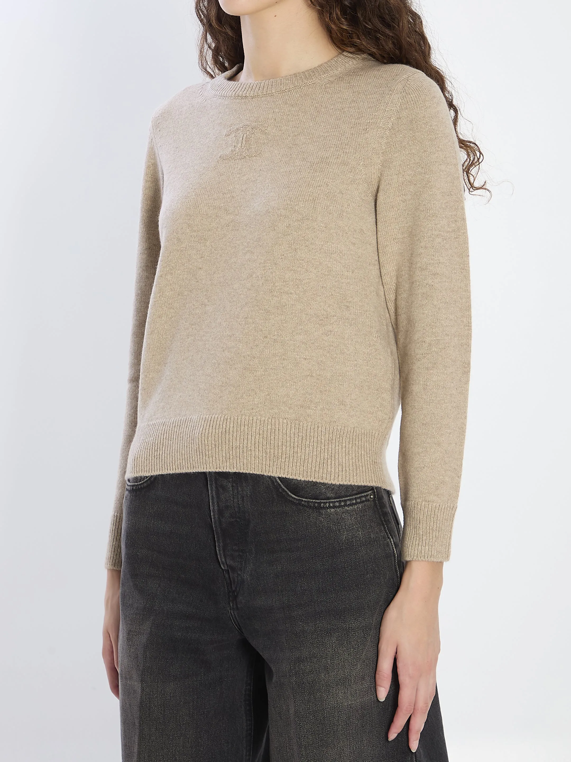 CREW NECK SWEATER IN CASHMERE sold by Lord & Taylor product image thumbnail 2