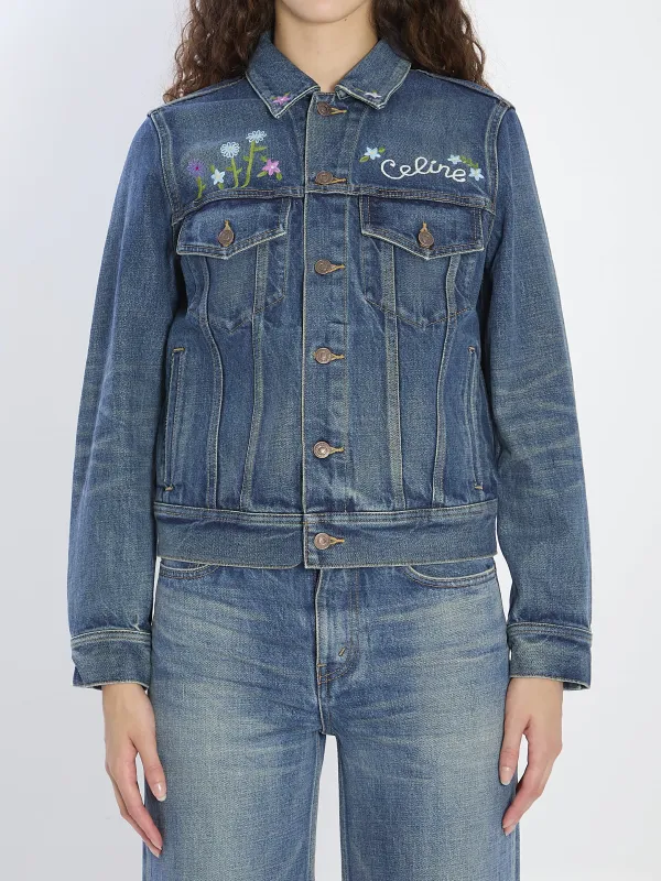 DENIM JACKET WITH EMBROIDERY sold by Lord & Taylor