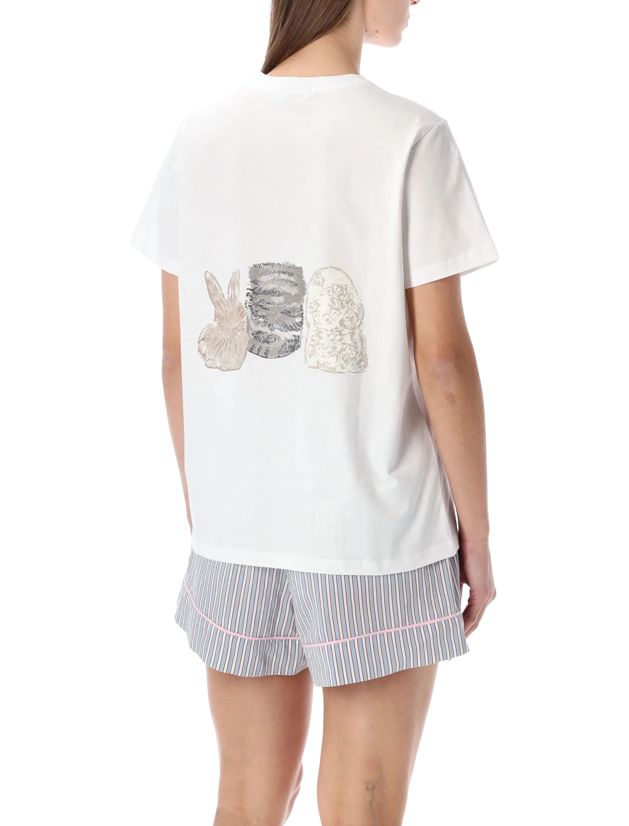 GANNI ANIMAL PRINT T-SHIRT sold by Lord & Taylor product image thumbnail 2
