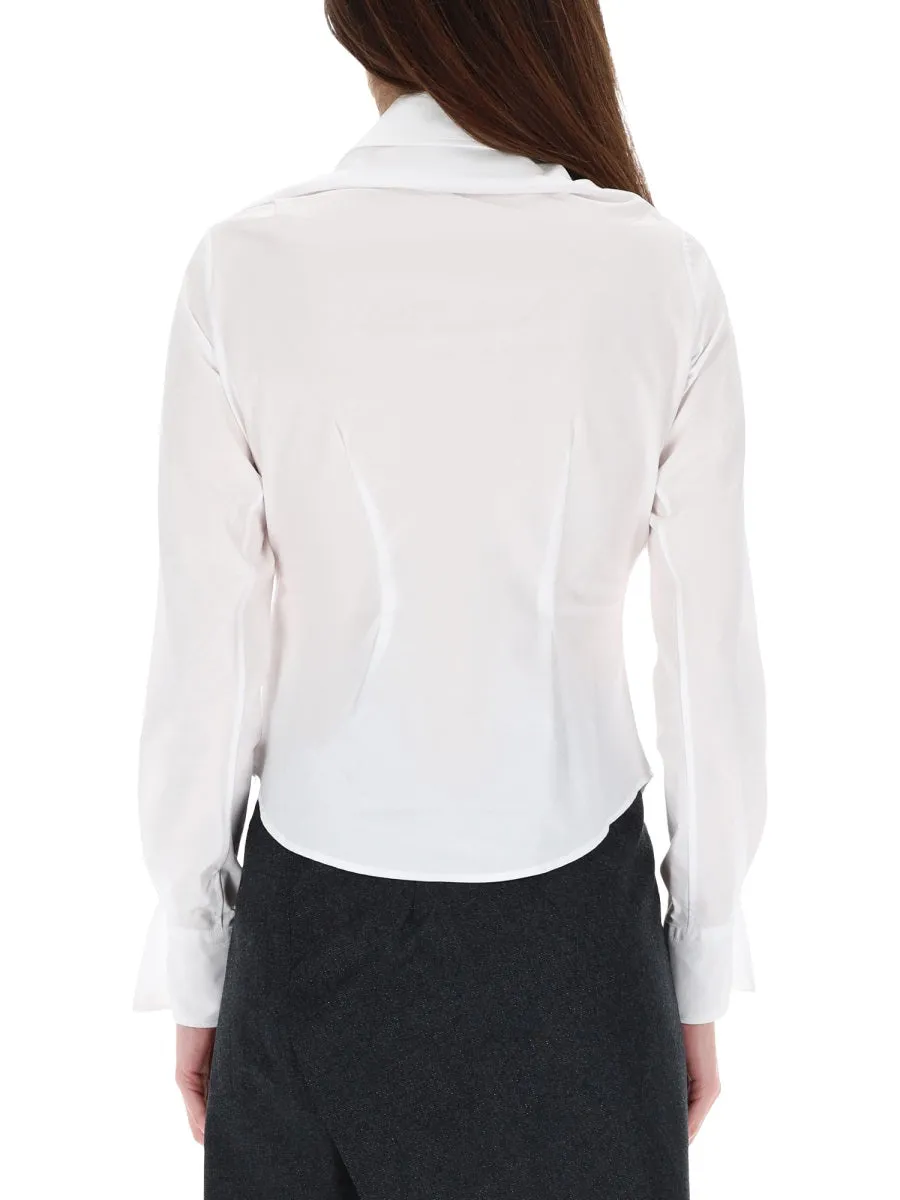 VIVIENNE WESTWOOD WHITE DRUNKEN SCULPTED SHIRT sold by Lord & Taylor product image thumbnail 3