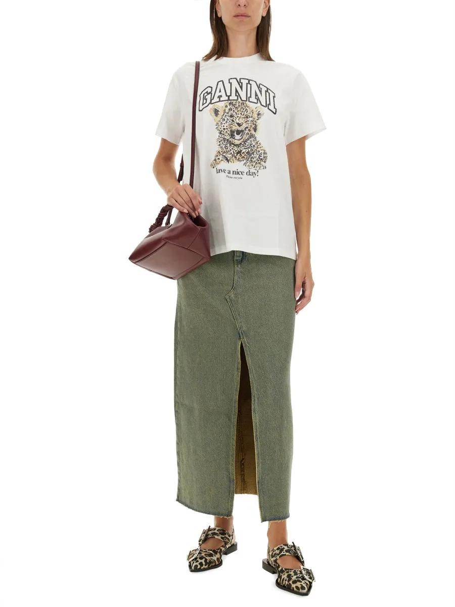 LEOPARD ORGANIC COTTON T-SHIRT sold by Lord & Taylor product image thumbnail 3
