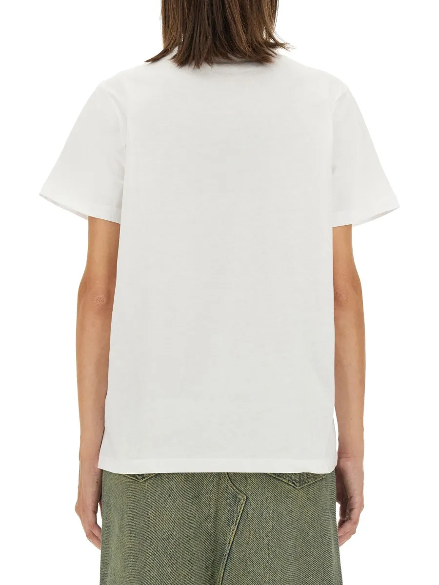 COTTON T-SHIRT WITH PRINT sold by Lord & Taylor product image thumbnail 5