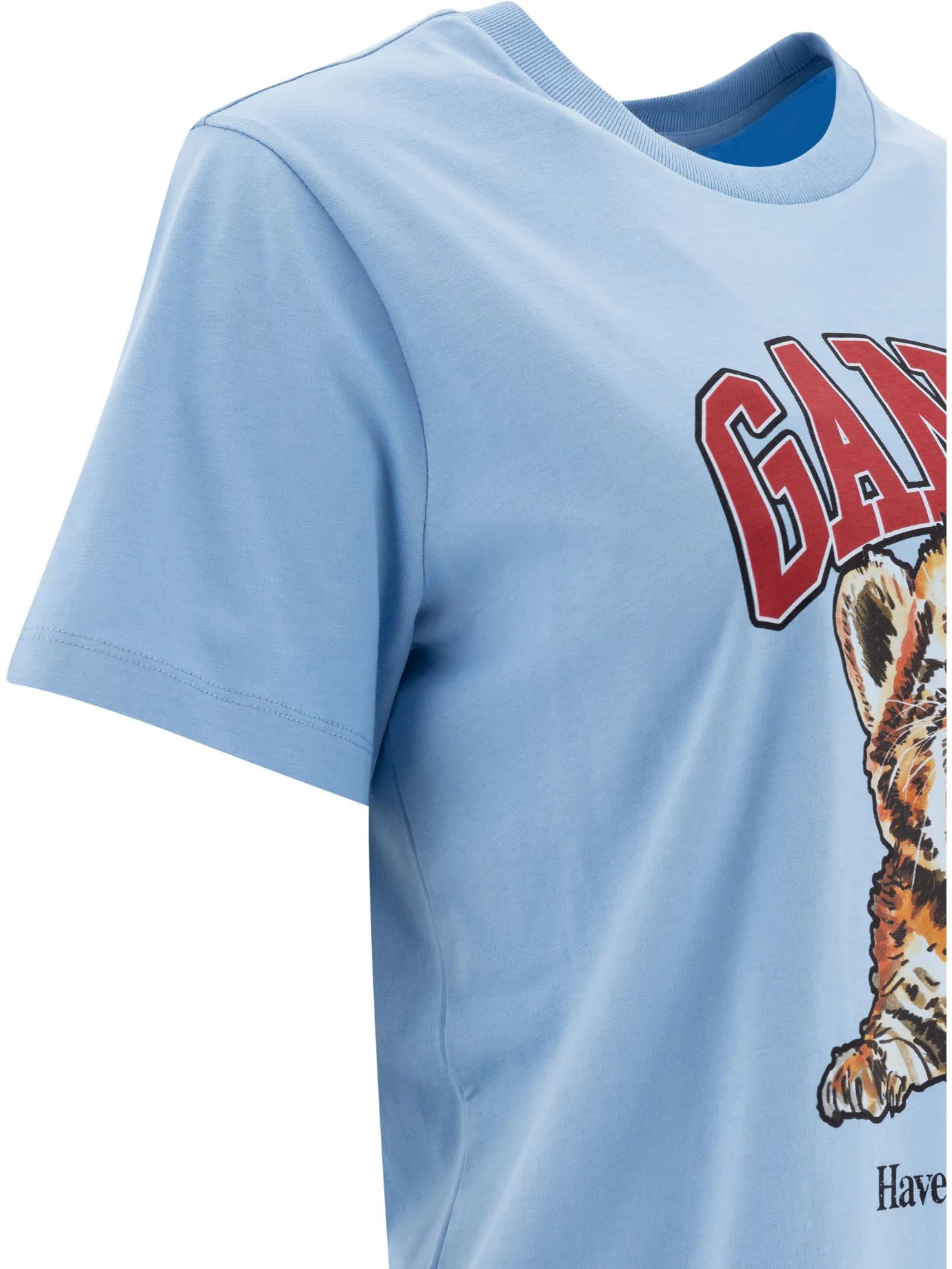 COTTON T-SHIRT WITH PRINT sold by Lord & Taylor product image thumbnail 4