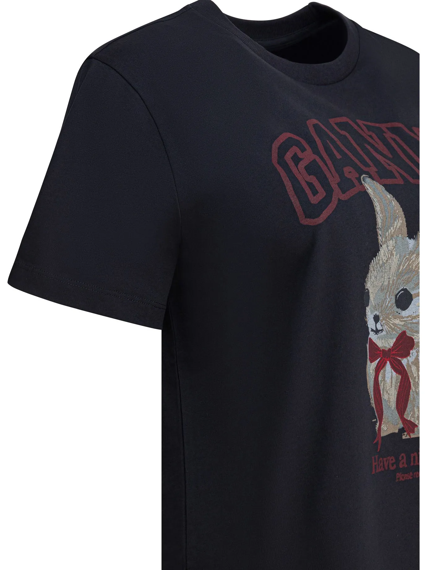 "BUNNY" COTTON T-SHIRT sold by Lord & Taylor product image thumbnail 4