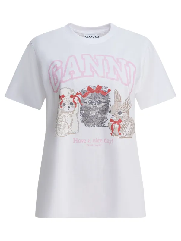"CUTE ANIMALS" T-SHIRT IN COTTON sold by Lord & Taylor