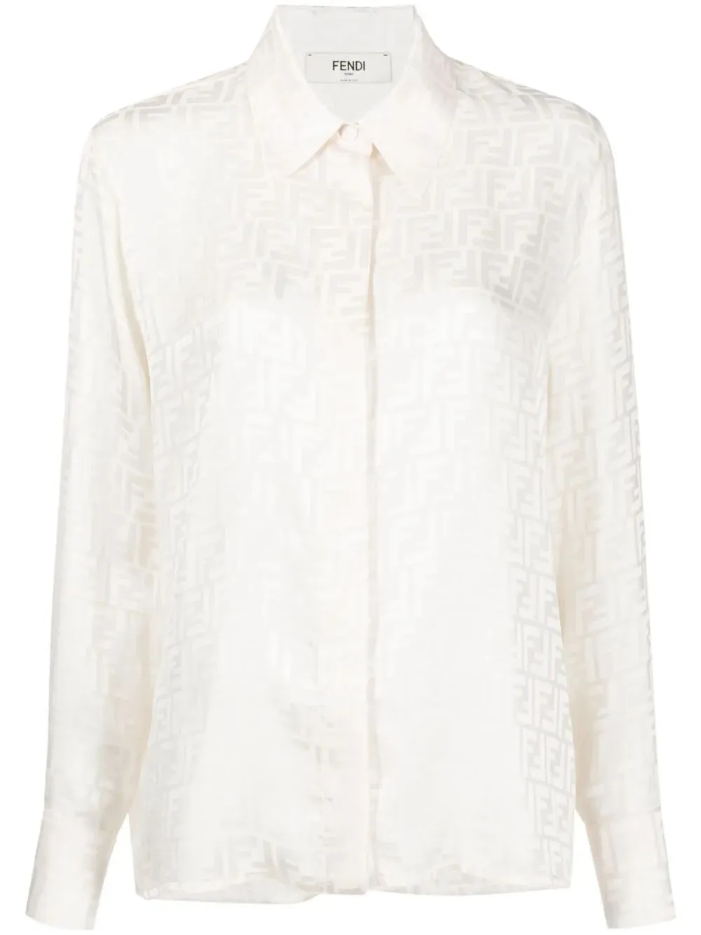 IVORY SILK SHIRT sold by Lord & Taylor