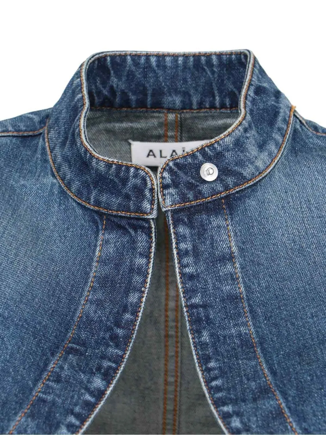 CROPPED DENIM JACKET sold by Lord & Taylor product image thumbnail 4