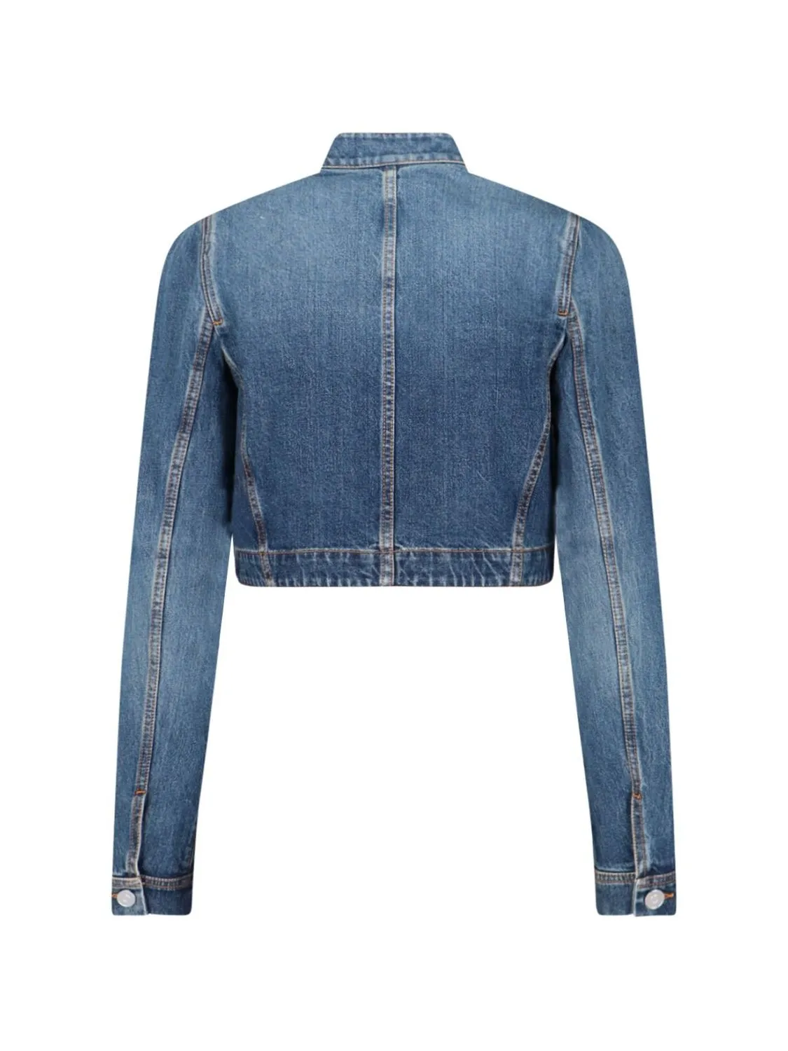 CROPPED DENIM JACKET sold by Lord & Taylor product image thumbnail 2