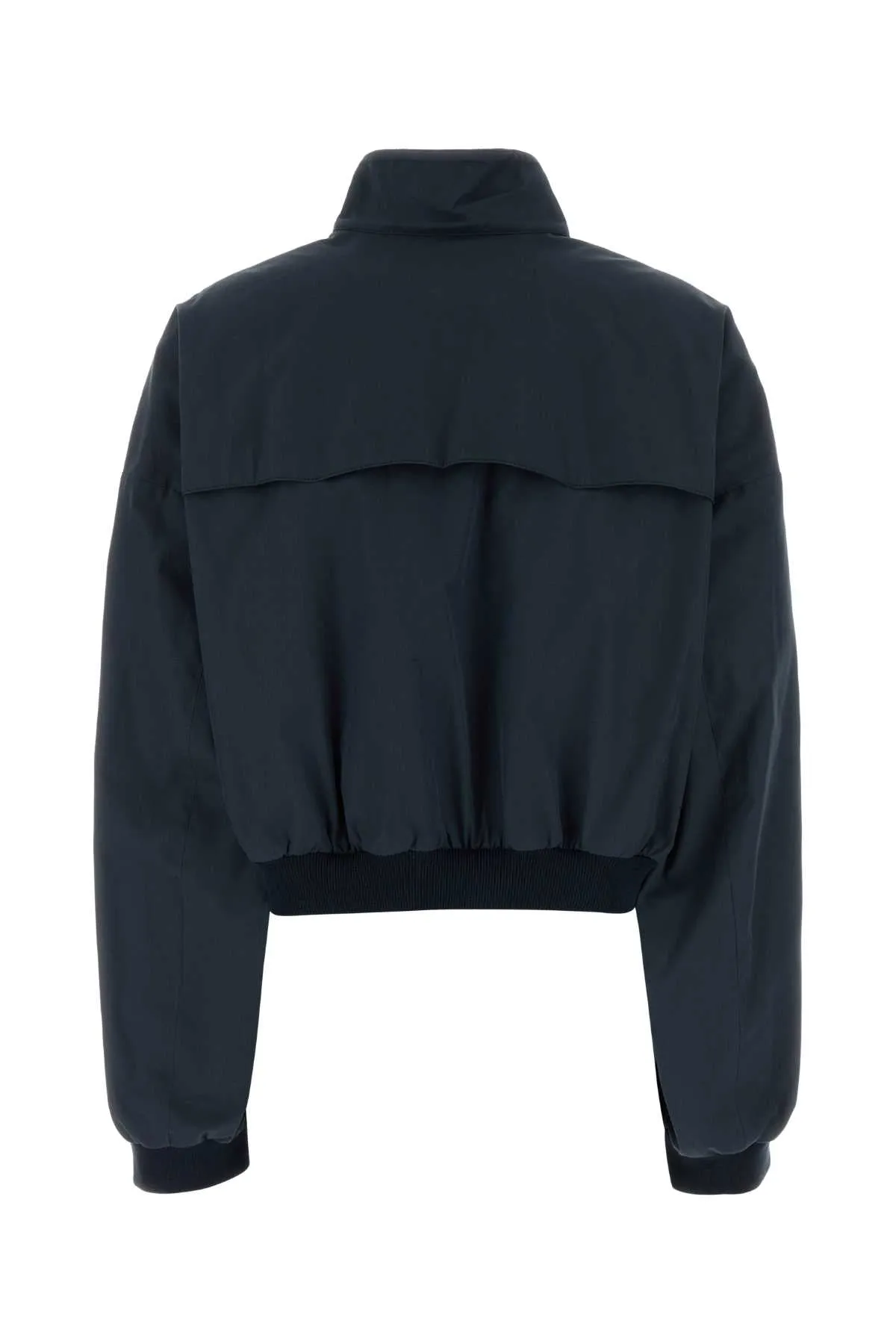 DARK BLUE COTTON BLEND BOMBER JACKET sold by Lord & Taylor product image thumbnail 2