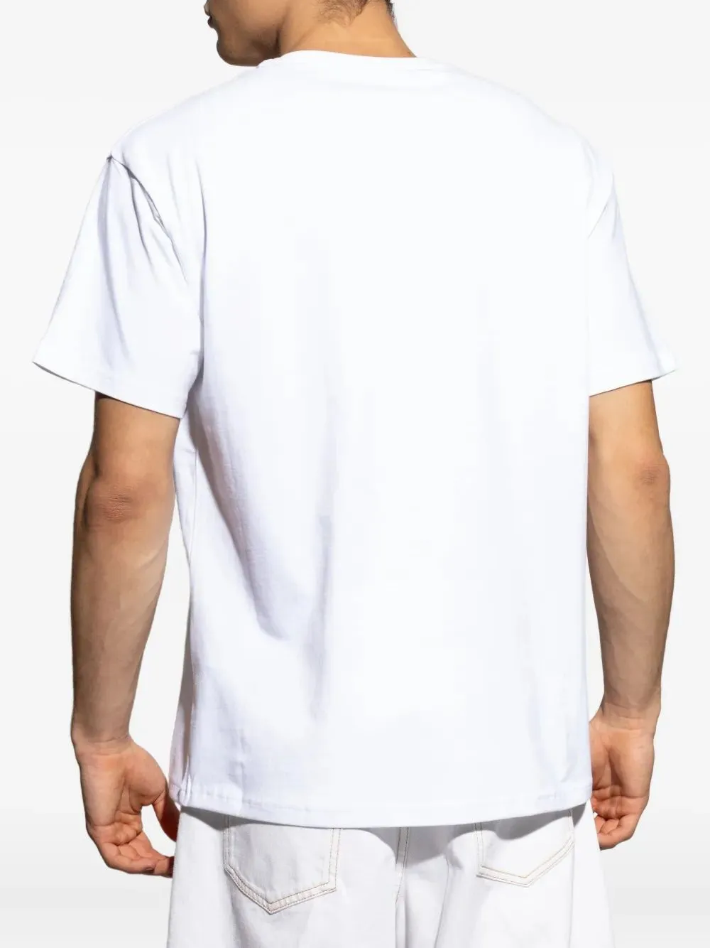 WHITE COTTON T-SHIRT sold by Lord & Taylor product image thumbnail 4