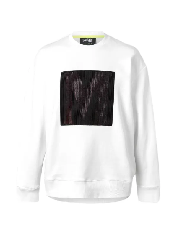 M LOGO CREWNECK SWEATSHIRT made by Missoni