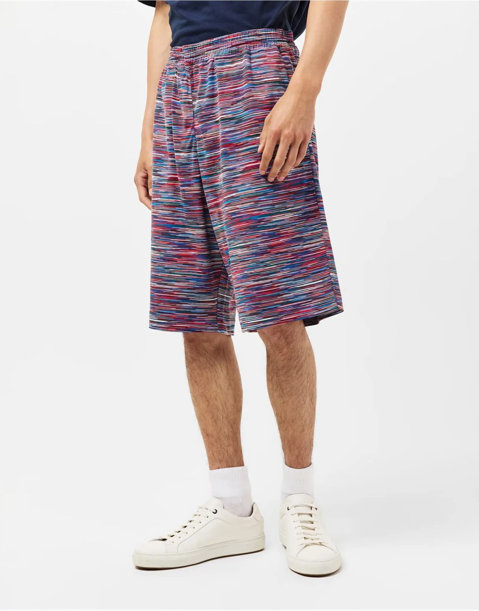 STRIPED JOGGER SHORTS sold by Lord & Taylor product image thumbnail 3