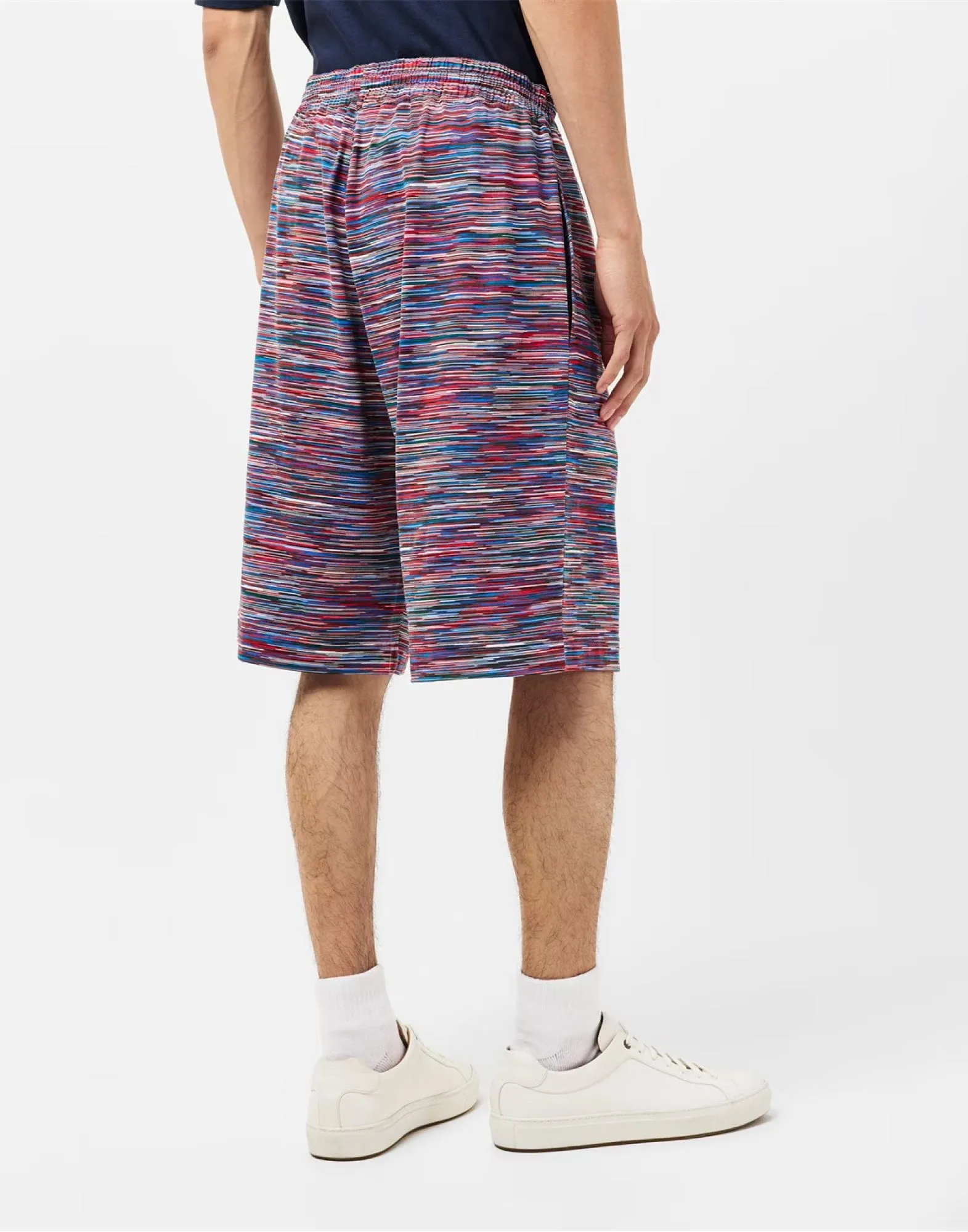 STRIPED JOGGER SHORTS sold by Lord & Taylor product image thumbnail 4