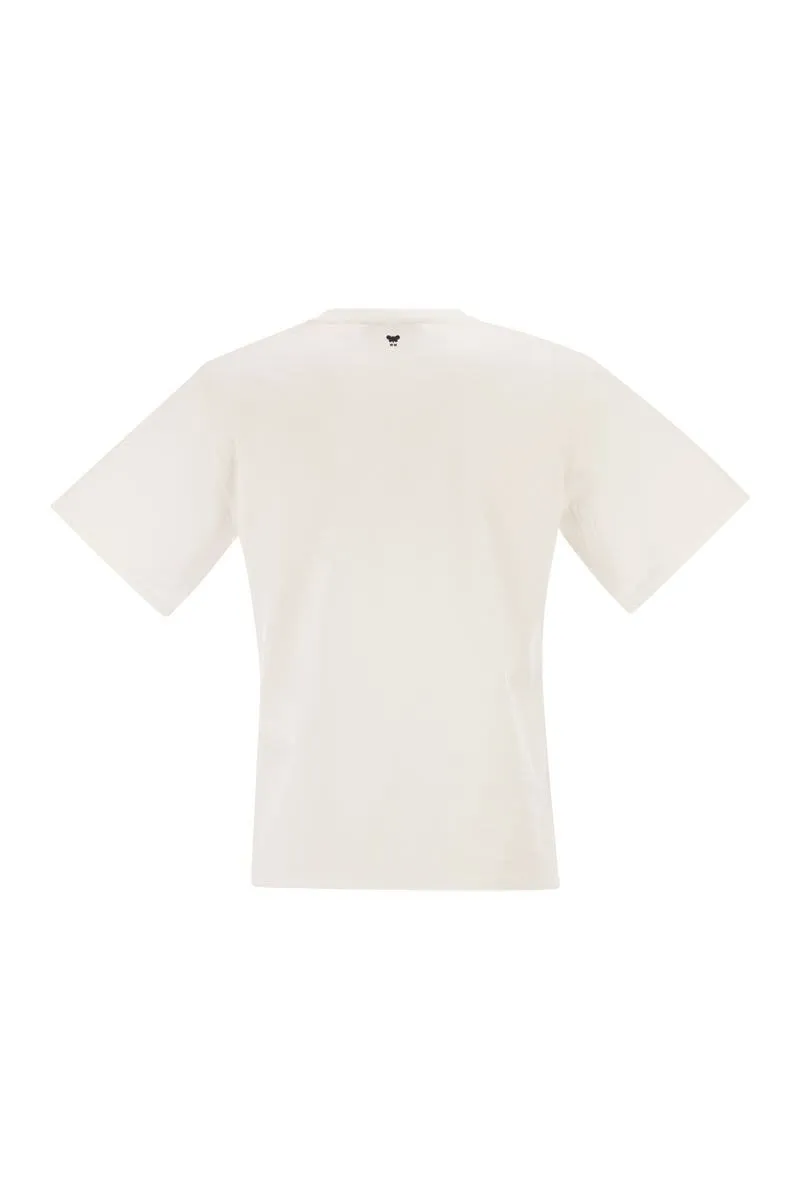 WKDAGILE - JERSEY T-SHIRT WITH PRINT AND EMBROIDERY sold by Lord & Taylor product image thumbnail 2
