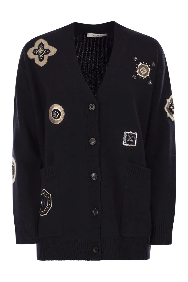 MXMGIOIRE - LONG CARDIGAN IN WOOL AND CASHMERE sold by Lord & Taylor