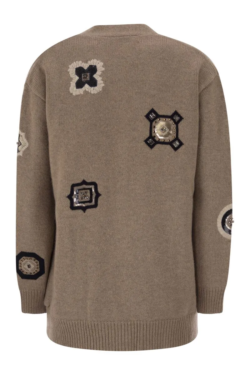 MXMGIOIRE - LONG CARDIGAN IN WOOL AND CASHMERE sold by Lord & Taylor product image thumbnail 2