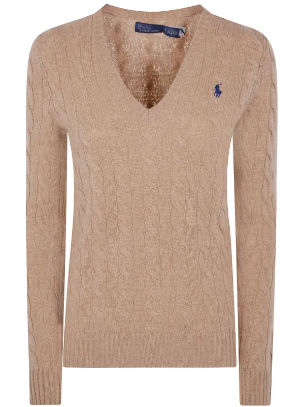 WOOL AND CASHMERE CABLE KNIT JUMPER sold by Lord & Taylor
