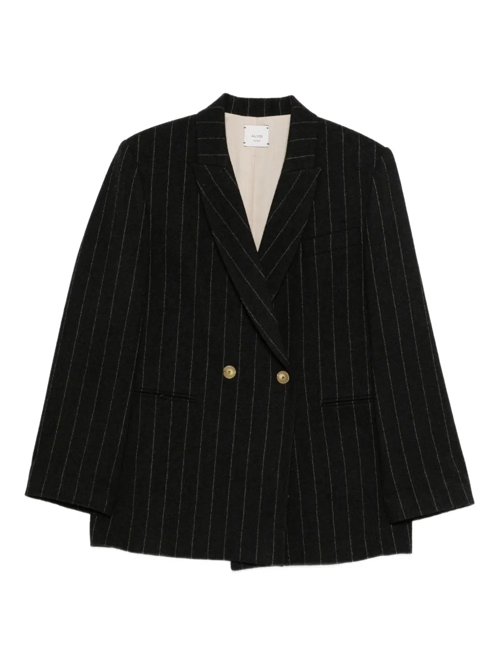 WOOL DOUBLE-BREASTED JACKET sold by Lord & Taylor