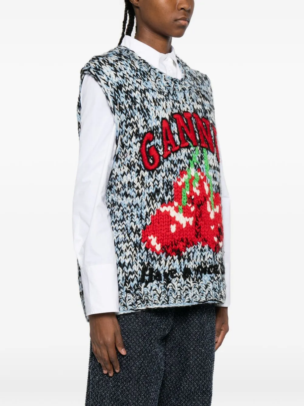 WOOL VEST sold by Lord & Taylor product image thumbnail 2