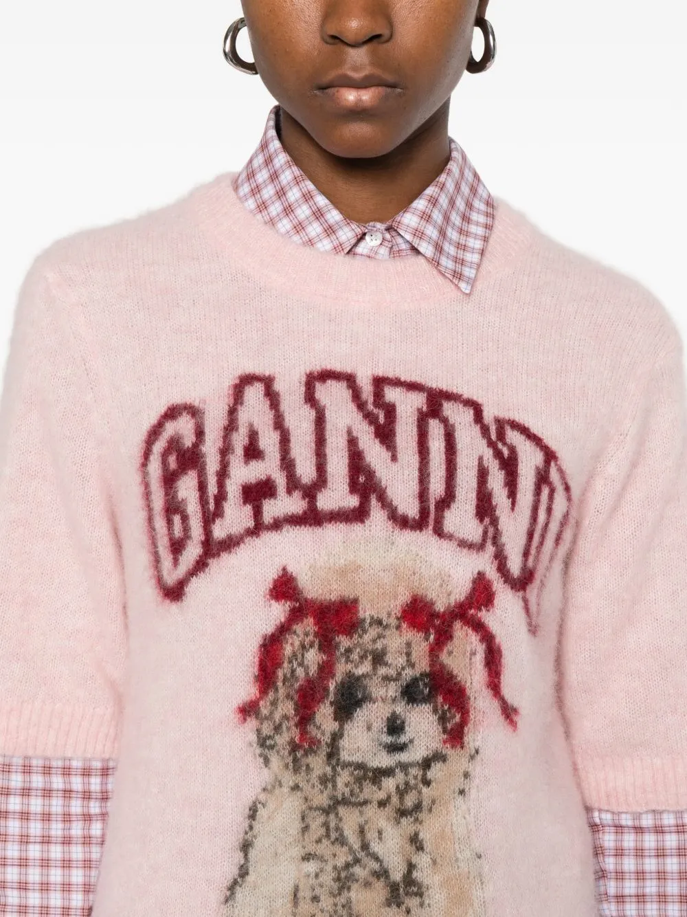 PINK GANNI T-SHIRT sold by Lord & Taylor product image thumbnail 4