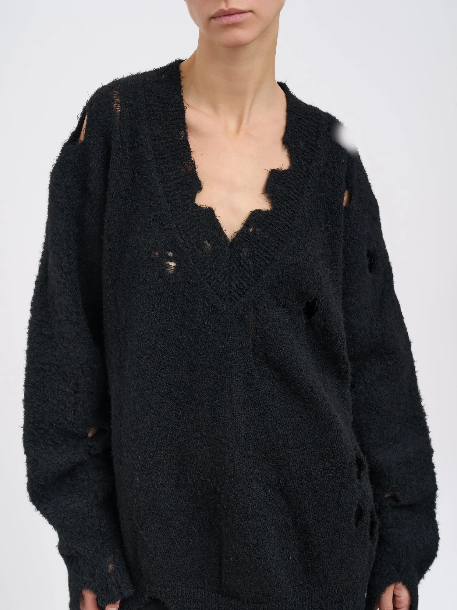 V-NECK WOOL SWEATER sold by Lord & Taylor product image thumbnail 3