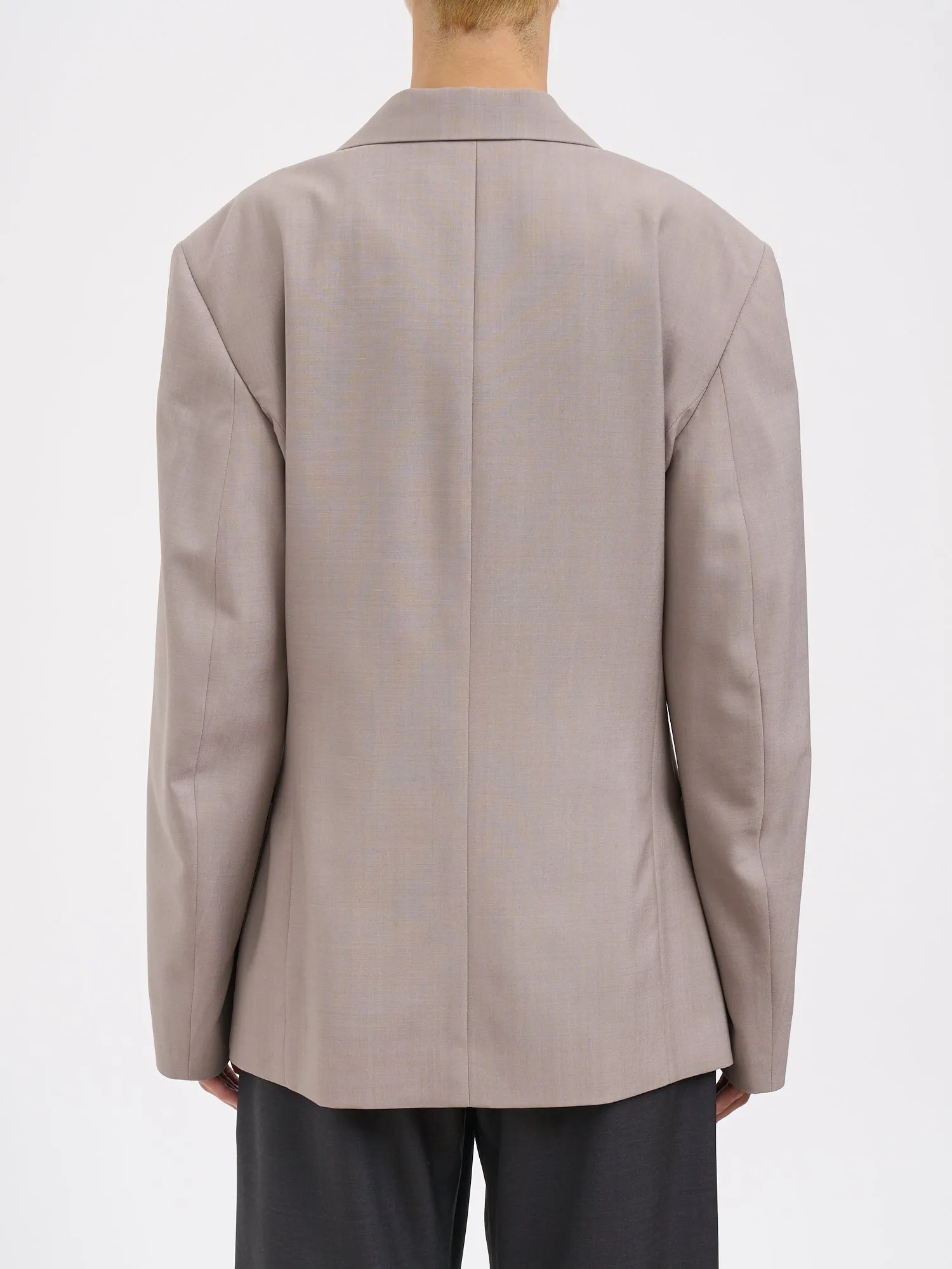DOUBLE-BREASTED TAILORED JACKET sold by Lord & Taylor product image thumbnail 4