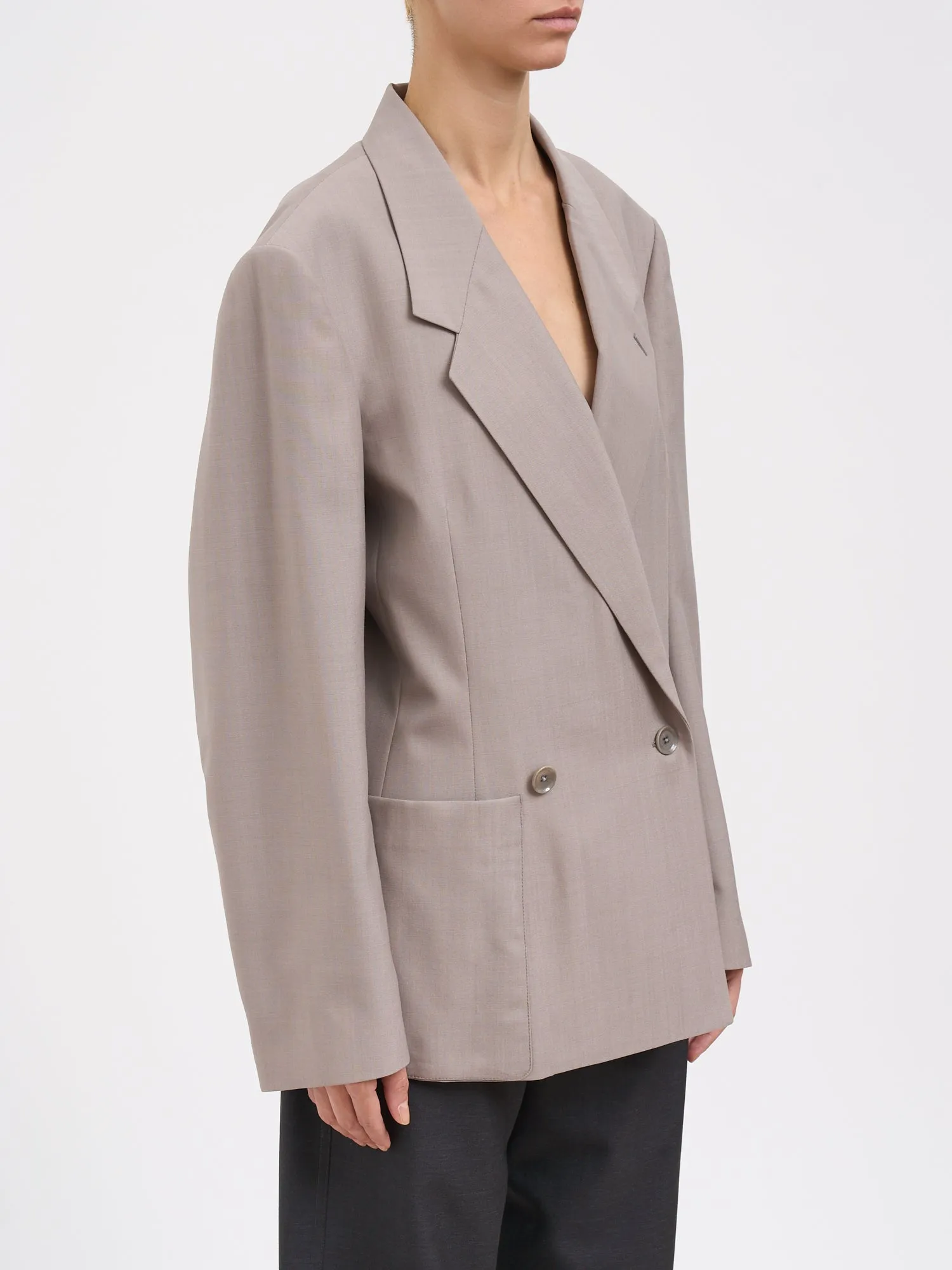 DOUBLE-BREASTED TAILORED JACKET sold by Lord & Taylor product image thumbnail 2