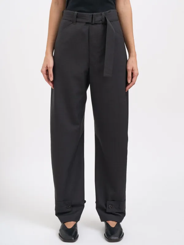CURVED TAILORED TROUSERS sold by Lord & Taylor