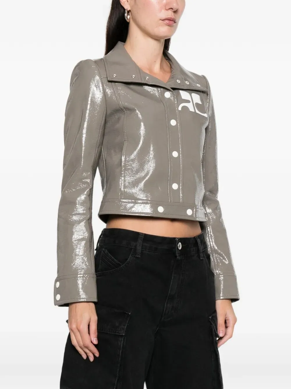COURRÈGES VINYLE REEDITION JACKET sold by Lord & Taylor product image thumbnail 4