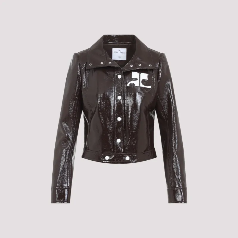 COURRÈGES VINYL JACKET sold by Lord & Taylor