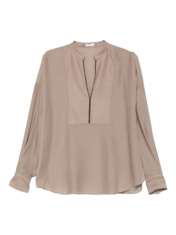 V-NECKED BLOUSE sold by Lord & Taylor