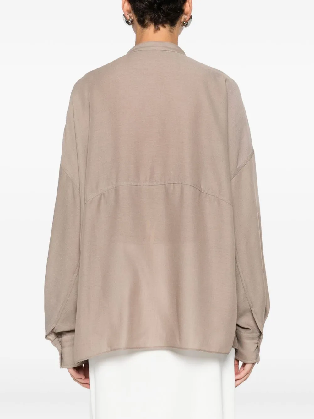 V-NECKED BLOUSE sold by Lord & Taylor product image thumbnail 2