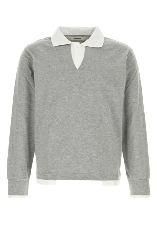 GREY COTTON LUIS POLO SHIRT made by Gimaguas