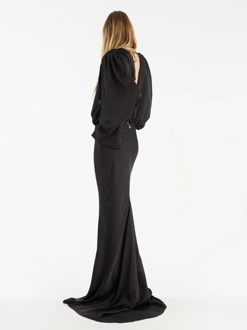 CHIFFON MAXI DRESS sold by Lord & Taylor product image thumbnail 3