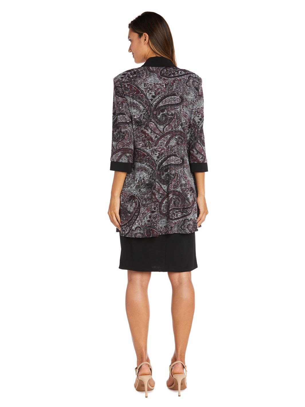 Two-Piece Printed Jacket and Dress Set sold by Lord & Taylor product image thumbnail 2