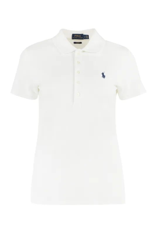 STRETCH COTTON PIQUÉ POLO SHIRT sold by Lord & Taylor