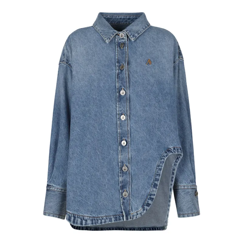 BLUE COTTON SHIRT sold by Lord & Taylor