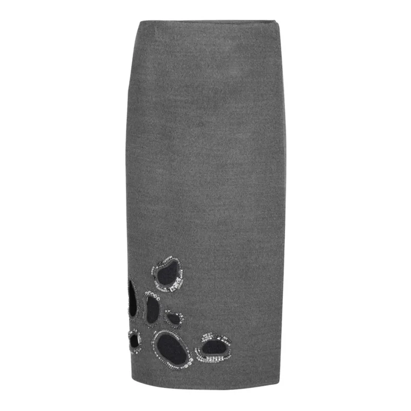 VIRGIN WOOL SKIRT sold by Lord & Taylor