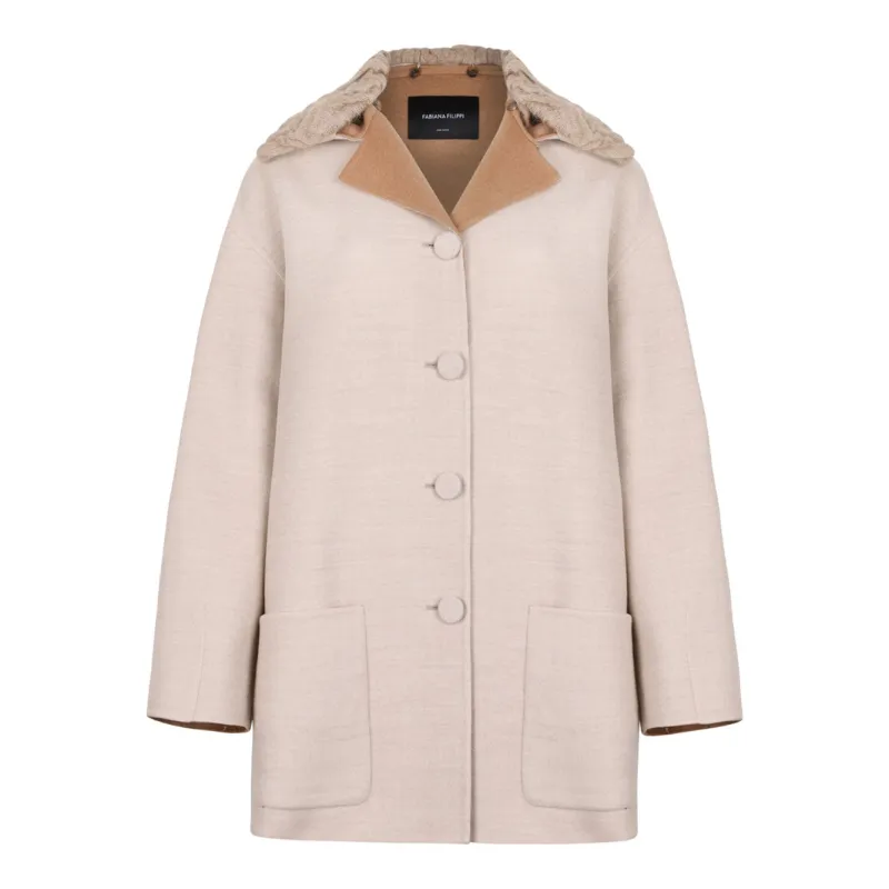 VIRGIN WOOL KNITTED COAT sold by Lord & Taylor