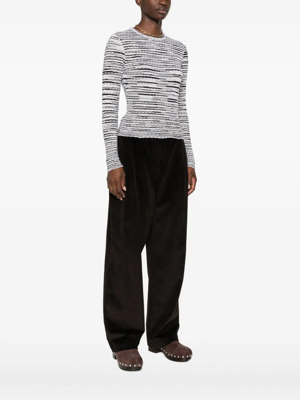 WOOL BLEND CREWNECK SWEATER sold by Lord & Taylor product image thumbnail 3