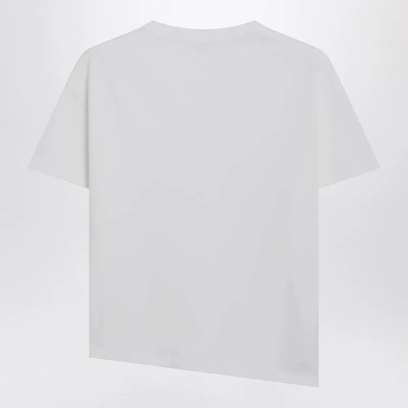 WHITE ASYMMETRICAL COTTONBLEND TSHIRT sold by Lord & Taylor product image thumbnail 2