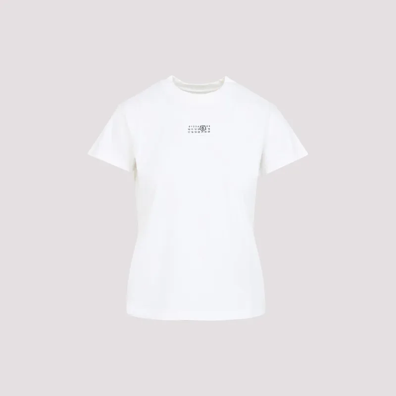 WHITE TSHIRT WITH NUMERIC SIGNATURE PATCH sold by Lord & Taylor