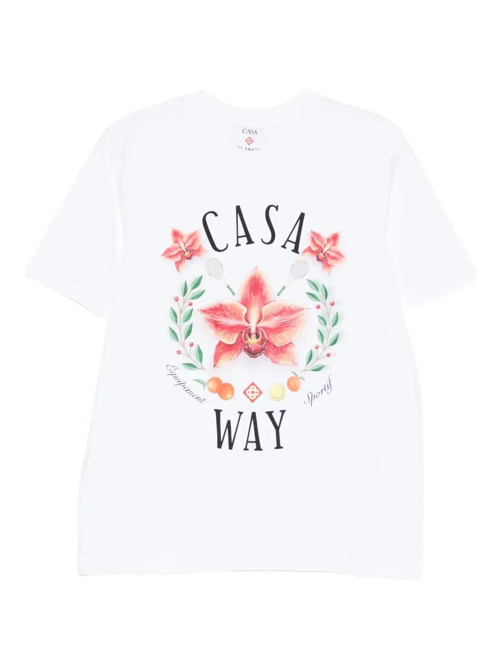 "CASA WAY ORCHID PRINT" CLASSIC T-SHIRT sold by Lord & Taylor