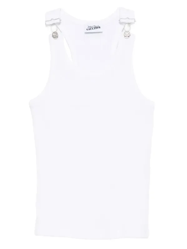 TANK TOP WITH OVERALL ENGRAVED sold by Lord & Taylor