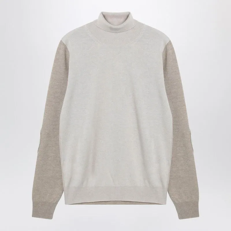 TWOTONE WOOL TURTLENECK SWEATER sold by Lord & Taylor