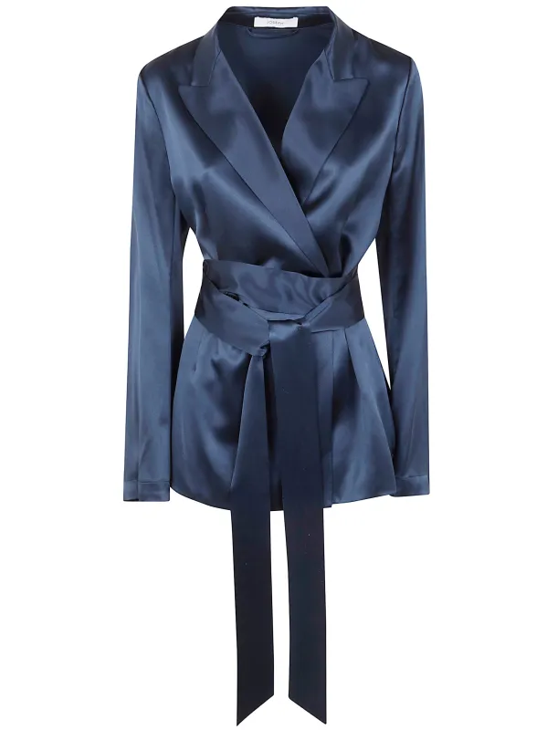 "ARCHER" JACKET SILK SATIN sold by Lord & Taylor