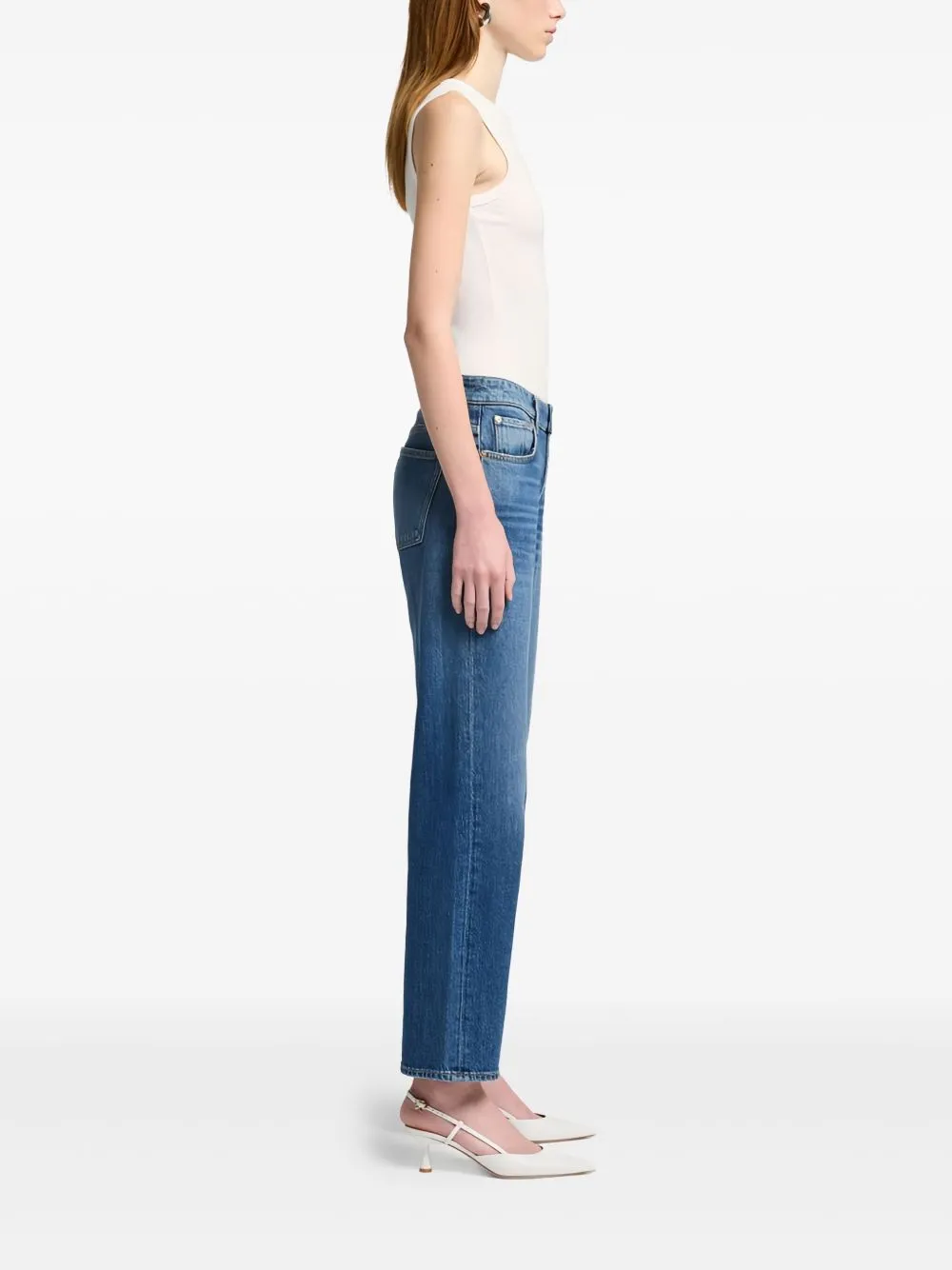 "CALIE" STRAIGHT EXPLORER JEANS sold by Lord & Taylor product image thumbnail 4