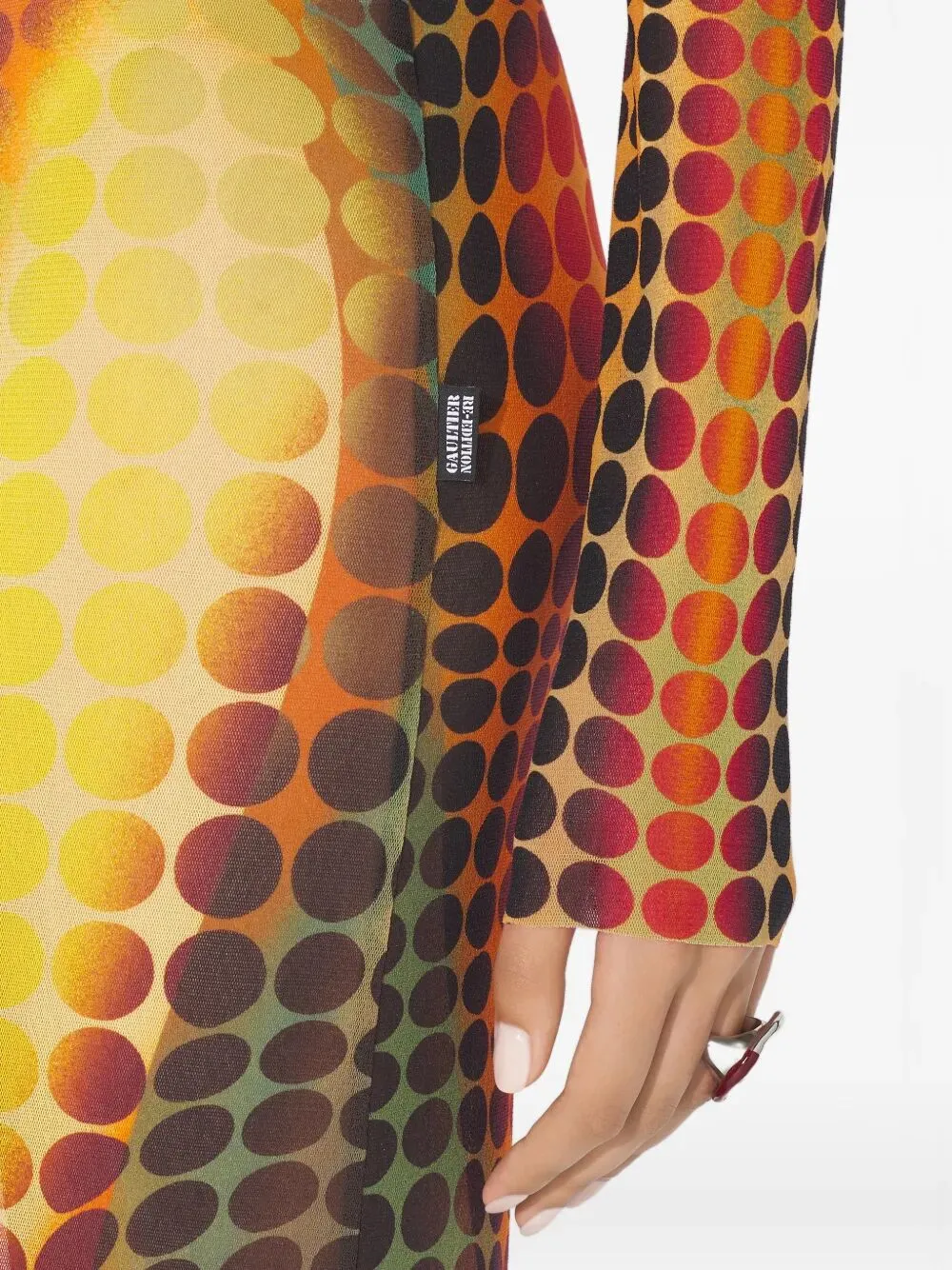 "RE-EDITION : LONG DRESS" HIGH NECK WITH LONG SLEEVES sold by Lord & Taylor product image thumbnail 5