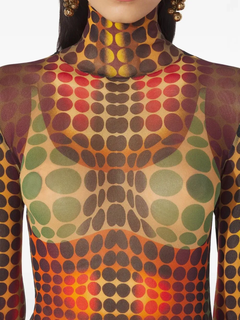 "RE-EDITION : LONG DRESS" HIGH NECK WITH LONG SLEEVES sold by Lord & Taylor product image thumbnail 2